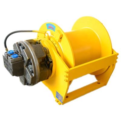 China Smooth Running Marine Lifting Ande Towing Winch 5 Ton Hydraulic Power Industrial Plywood Color Wooden Box Package -25 Ton for sale