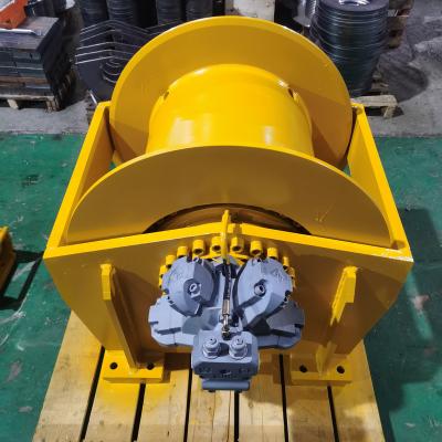 China BOAT Low Speed ​​Hydraulic Winch With 200 KN Traction Force 20 Ton Hydraulic Anchor Winch for sale