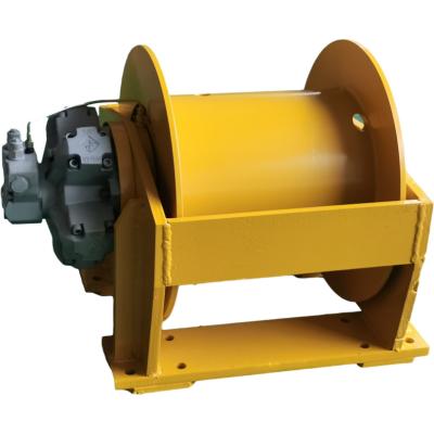 China CRANKERS Customized 25 Ton Boat Winch Type Heavy Single / Double Drum / Hydraulic Fishing Winch Factory Price for sale