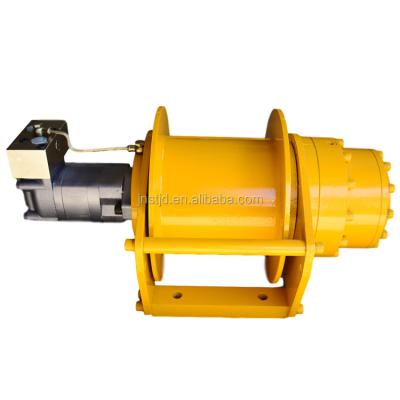 China CRANES Marine 3 Ton Double Drum Hydraulic Winch Clutch Winch Free Fall Fishing Net for sale