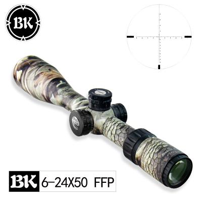 China Fogproof Bobcat King Scope HD 6-24X50FFP First Focal Plane Waterproof Shockproof Side Parallax Scope Tactical Scope Etched Glass Optical Sniper Sight for sale