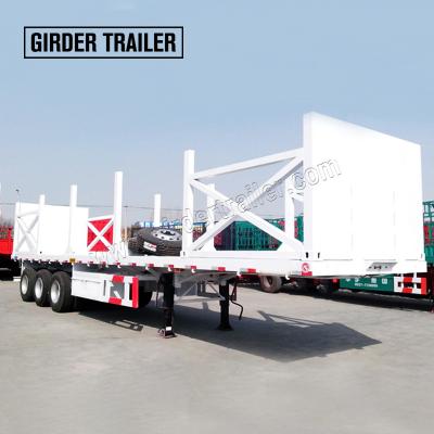 China 53ft Lumber Tractor Timber Hauler Truck Log Loader Log Loader Axles For Flatbed Trailer for sale