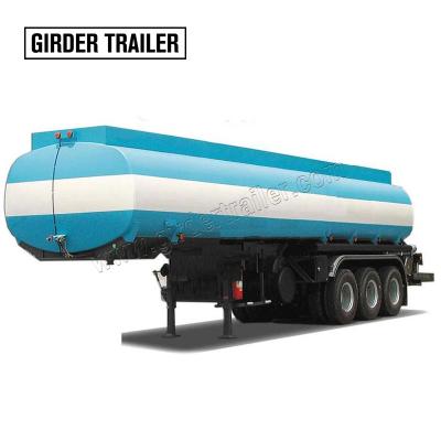 China Standard ADR Oil Storage Truck Trailer 3 Axles Semi Truck Trailer 50000 Liters Fuel Tanker Trailer For Sale In Dubai for sale