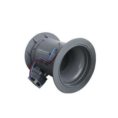 China 16:1 Air Volume Adjustment Ratio Flange and Socket variable air volume butterfly valve for sale