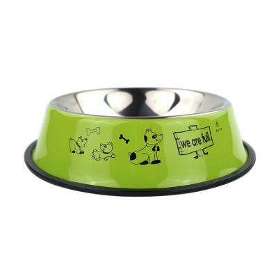 China Dogs Stainless Steel Dog Bowl 304 Stainless Pet Bowl for sale