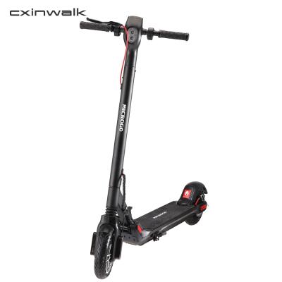 China EU&US warehouse 8.5inch unisex electric scooter two wheels e-scooter 36v 201-500w powerful power and CE m certification lithium battery for sale