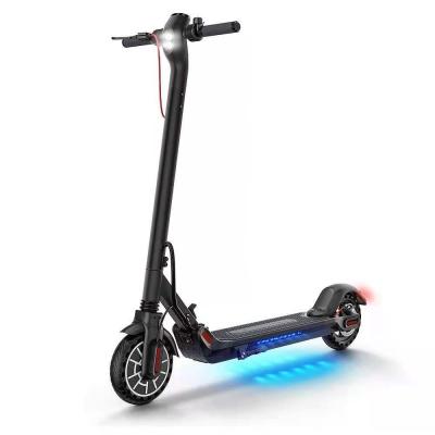 China EU&US Warehouse CE Certificate Unisex Metal Three Speed ​​Pure Black Speed ​​Floding 36v 8.5inch Electric Scooter for sale