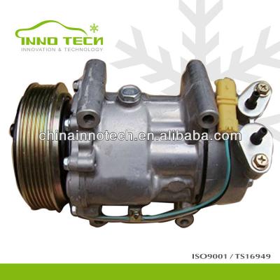 China 6C12-1430 auto air conditioning compressor for PEUGEOT 307/206 2002 - 265*195*220 for sale