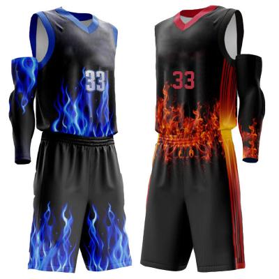 China Basketball Shorts Customized Antibacterial Sublimated Basketball Tank Logo Basketball Tank Top Customized for sale