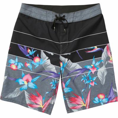 China Plus Size Men's Custom Logo Stretch Fabric Board Shorts Digital Sublimation Decorative Printing for sale