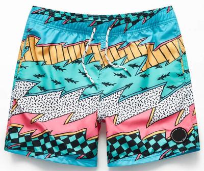 China Hot Plus Size Boys 18 Young Teen Boy Swimwear China Panel Cool Shorts Japanese Custom Design Mens Beach Shorts for sale