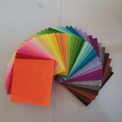 China China 40 Color Pack In Stock Soft Non Woven Felt Fabric For Kids Craft Kits for sale