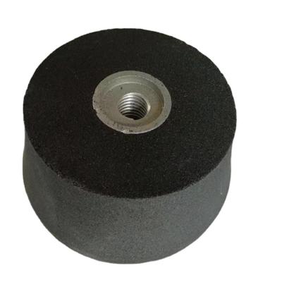 China Factory Wholesale 100mm Stainless Steel Polishing Pad Disc Cup Resin Aluminum Cup Grinding Wheel For Granite Stone Polishing for sale