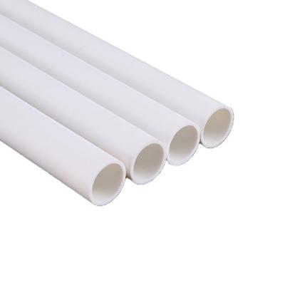 China Corrosion Resistant Factory Wholesale 16mm 20mm 25mm 32mm Thin Wall Electrical Conduit Pvc Pipe for sale