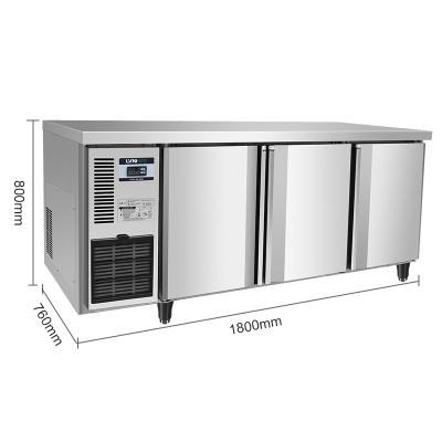 China Lvni 1.8m Adjustable Single-temperature Freezer 3 Flat Shelves 380l 445w Refrigerators Freezer Commercial Ideas 2021 for sale