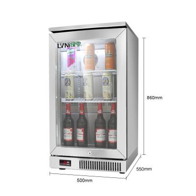 China Hotel LVNI 320 Bottles Beer Wine Fridge Freezer Cellar Fridges Refrigerators and Freezer for Commercial Use for sale