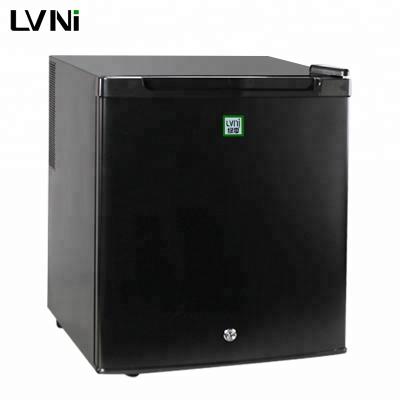 China 2017 latest mini LVNI THERMOELECTRIC lockable quiet free standing 42L compact single door hotel room fridge refrigerator for sale