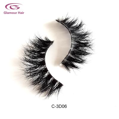 China Long Tape Private Label High Quality Natural Soft Thin Clear Strip Mink False Eyelashes for sale