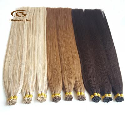 China Wholesale Natural Silky Straight Wave Hair I Tip Washable Hair Extensions for sale