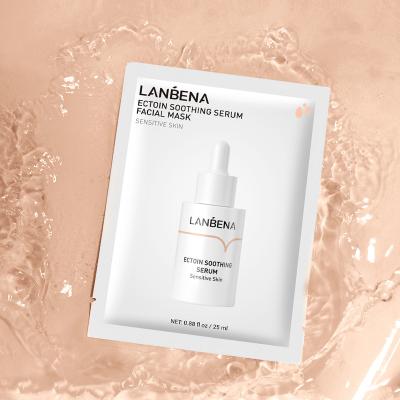 China LANBENA Moisturizer Moisturizer Ectoin Serum Essence Beauty Mask Sheet Facial Hydration Protective Mask for sale