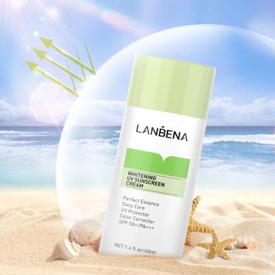 China LANBENA Sunscreen Sunscreen Private Label Whitening Moisturizing Sunscreen SPF UV 50+ A+++ for sale