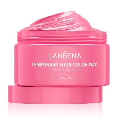 China Lanbena High Quality Factory Extracts Quick Temporary Hair Coloring Hair Color Wax Flamingo Pink LB7556 LB7556 for sale