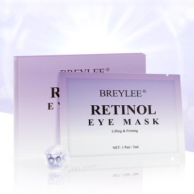 China Dark Circles BREYLEE Dark Circles Retinol Lifting Firming Eye Skin Remove Eye Bag Anti Aging Eye Mask for sale