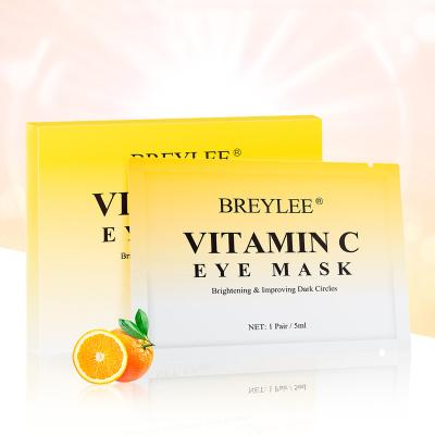 China BREYLEE Dark Circles Dark Circles Vitamin C Whitening Eye Skin To Remove Dark Circles Eye Mask for sale