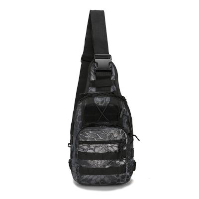 China CJ077 Waterproof Ten Colors Camouflage Shoulder Sling Waterproof Tactical Bag for sale