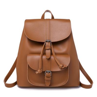 China 2021 Style Waterproof New Vintage Unbranded PU Backpack for sale