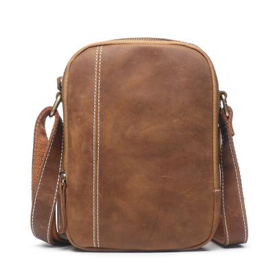 China ZB2104 Fashion Two Color Personalized Latest Cowhide Leather Bag for sale