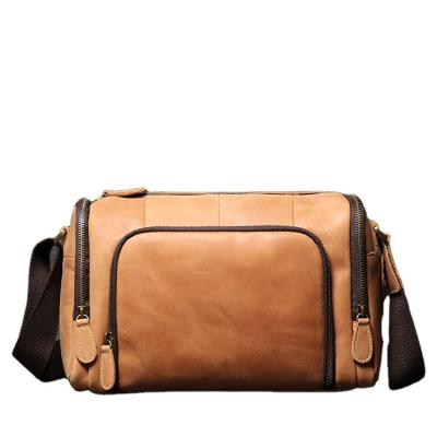 China ZB2104 Fashion New Fashion Four Color Personalized Man Bags Genuine Leather for sale