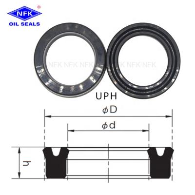 China Mechanical Hydraulic Cylinder Japan UPH Piston Rod Hydraulic Cylinder Rubber Oil Seal Sealing Ring Seals for sale