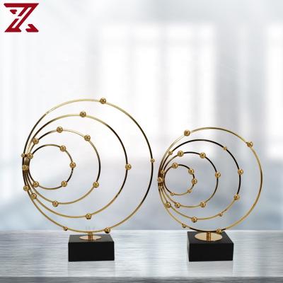 China European style minimalist home furniture decoration metal wrought iron interstellar wandering modern ornaments for sale