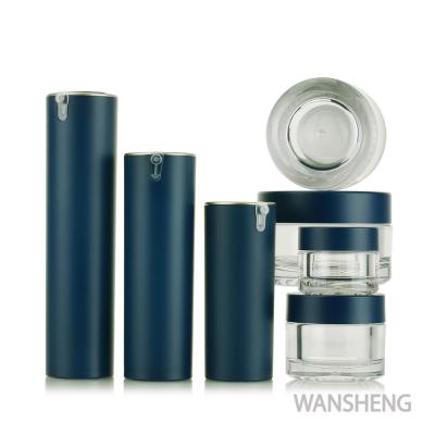 China BEAUTY PACKAGING Stylish Plastic Jars And Bottles Set Empty Cosmetic Serum Bottle Series for sale