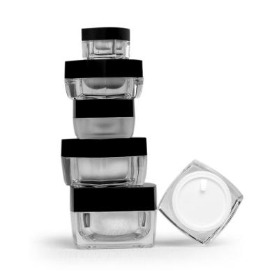 China Personal Care Makeup Bottle Travel Set Cosmetic Cream Jar for sale