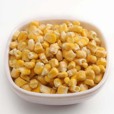 China Lujia Dry Freeze Dried Food Freeze Dry Corn Whole Freeze Dried Corn for sale