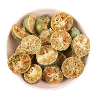 China LUJIA FDFOOD Dry Fruit Tea Freeze Dried Green Kumquat FD Green Kumquat for sale