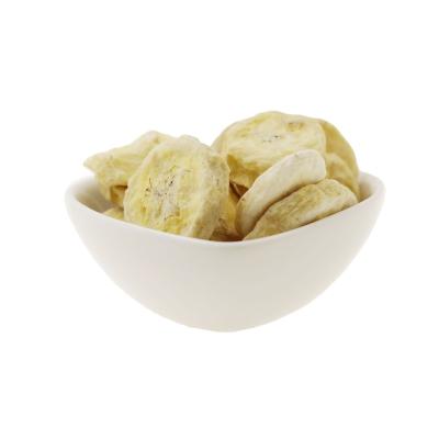 China Dried Fruit Natural Fiber And Nutrients No Fat No Cholesterol Freeze Dried Food Fruit Slice Freeze Dried Banana for sale