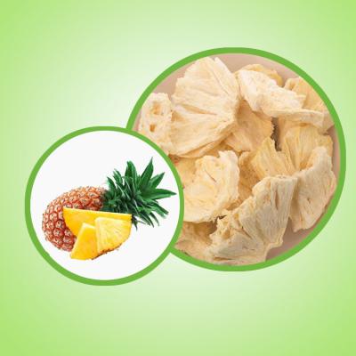 China Dried Supply 100% Pure Natural Food Freeze Dried Fruit Wholesale Freeze Dried Pineapple for sale