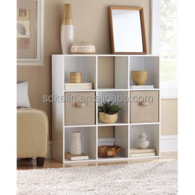 China Eco - Friendly 9 Cube Organizer , Multiple Colors Storage Cabinet for sale