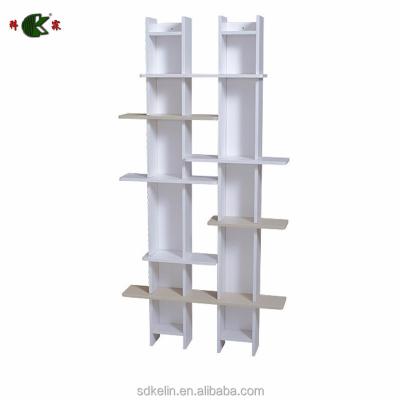 China High Traditional MDF /Particle Living Room Single CD Rack Board Wall for sale