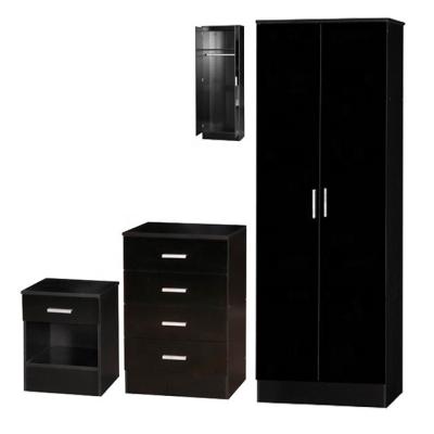 China (Other) PANEL Adjustable Particle&MDF Wood Panel Wardrobe for sale