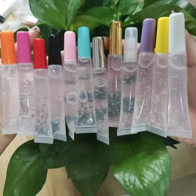 China Wholesale Private Label Lip Gloss Clear Lip Gloss Summer 10ml Sunscreen Lip Gloss for sale