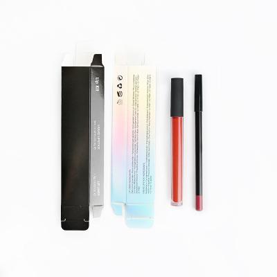 China Factory Direct Color Lip Liners Waterproof 21 Waterproof Lip Liner Pencil Multifunctional Smudge Lipliner Liquid Lipstick Set No Logo for sale