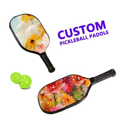 China Wholesale Environmental Protection 2023 Most Popular Custom Carbon Fiber Professional Pickleball Paddle For Outdoor Sports for sale