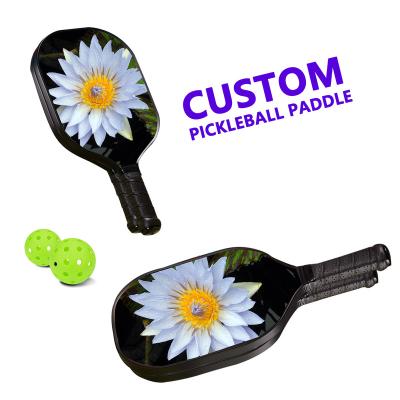 China Environmental Protection Factory Direct Sales Good Quality Carbon Fiber Pickleball Paddle Pickleball Paddle Custom for sale