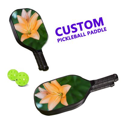 China Environmental Protection Factory Direct Sales Carbon Fiber Quality Pickleball Paddle Pickleball Paddle Custom for sale