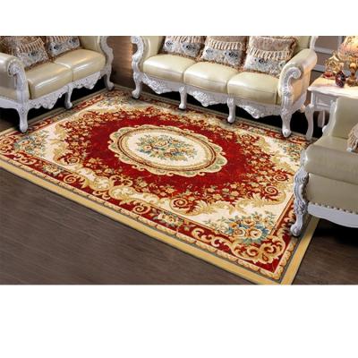 China Wholesale European crystal velvet living room rug hotel lobby carpet non-slip mat washable for sale