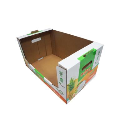 China Custom Store Cardboard Display Tray Supermarket Promotion Floor Standing Pallet Counter Paper Display for sale